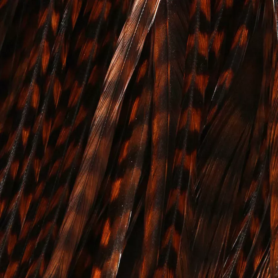 Hareline Half Grizzly Saddle