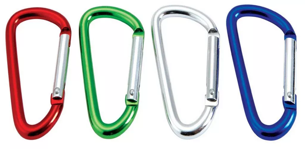 Home Plus DR77344-2 Carabiner Hook, Aluminum