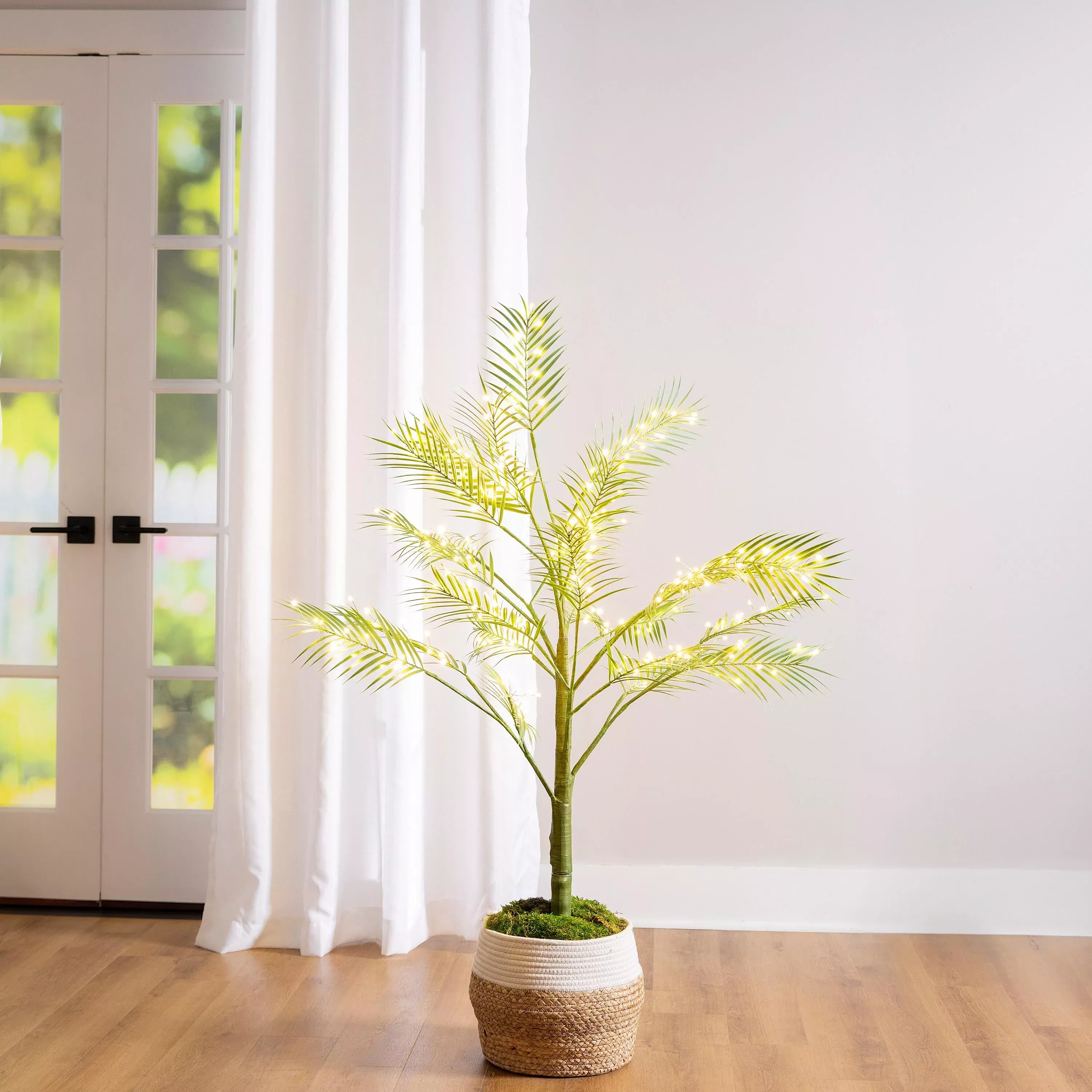 Indoor/Outdoor LED Palm Tree 4'