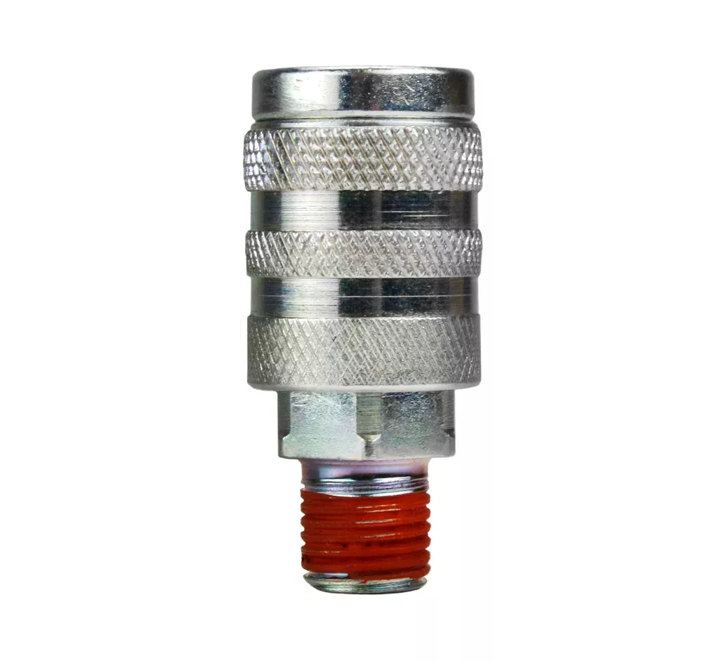 Industrial Interchange 1/4" MNPT Steel Coupler