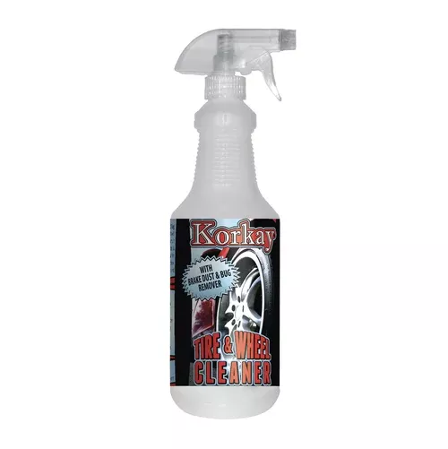 Korkay Tire & Wheel Cleaner, 32 oz Spray Bottle