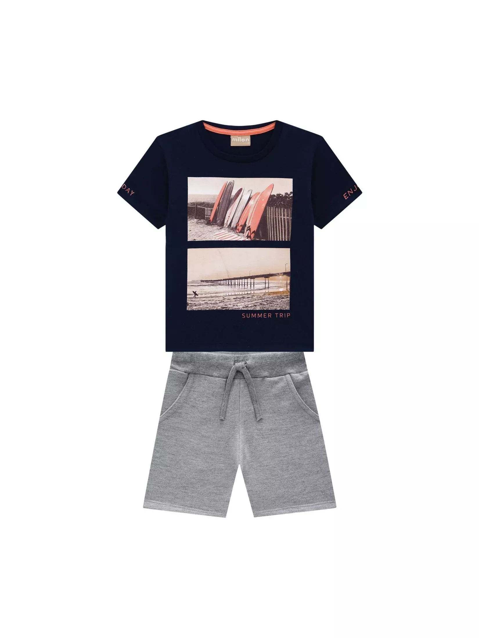 Leaning Surfboard Set