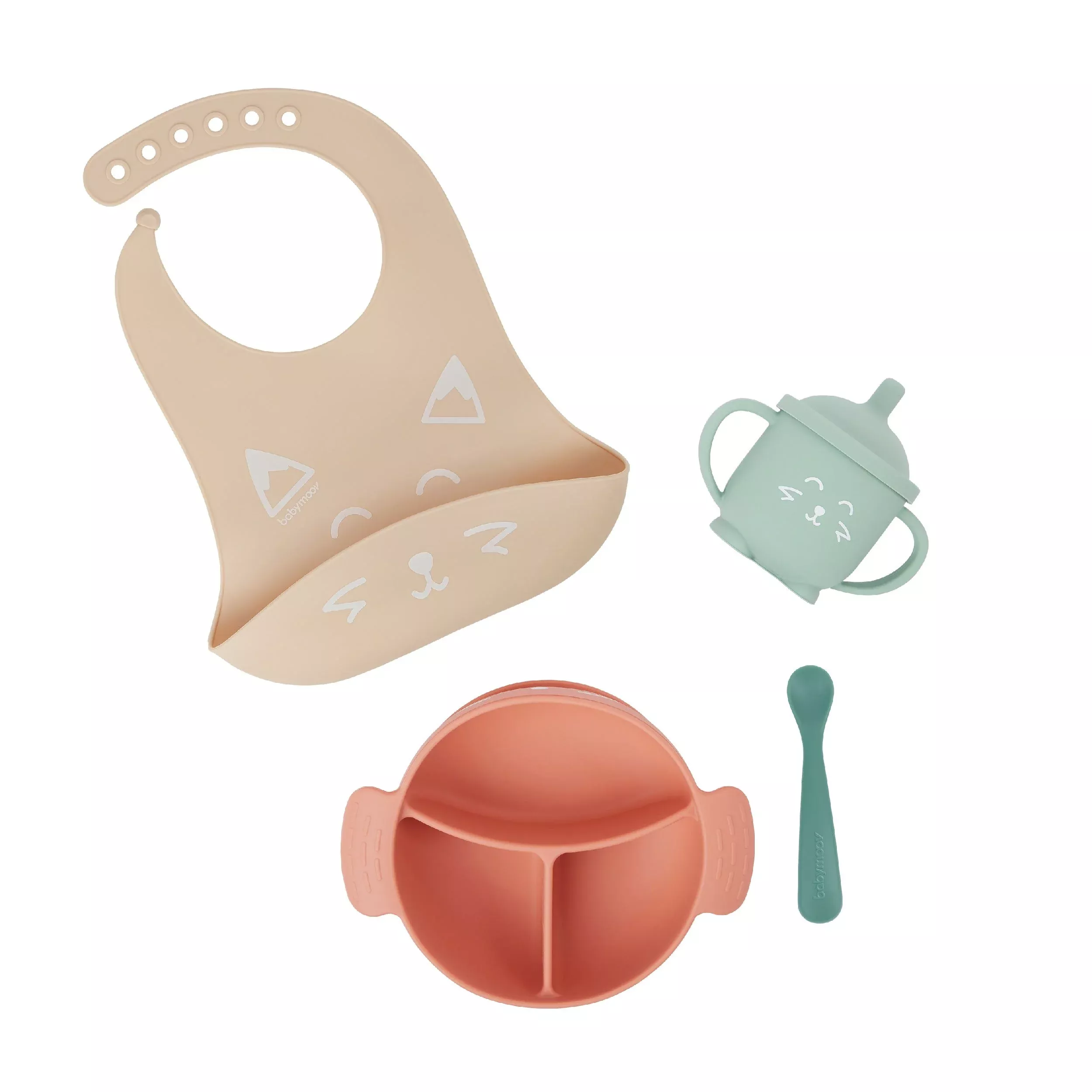 Learn'Isy Silicone Meal Set - Fox