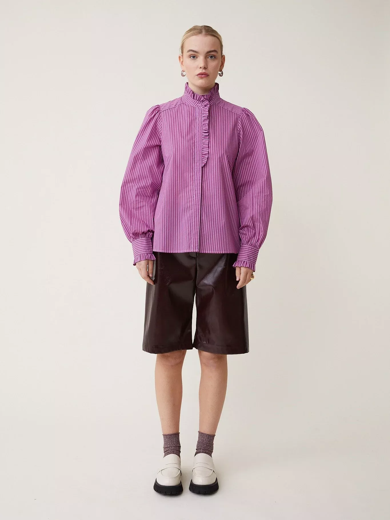 Leony Violet Blouse