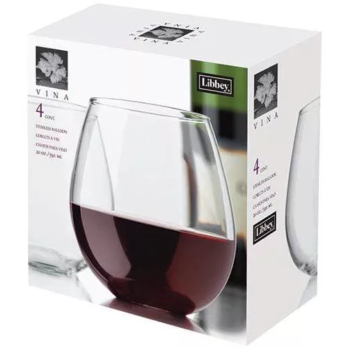 Libbey Vina Stemless Red Wine Glass (Set Of 4)