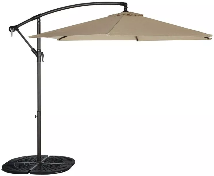 Living Accents UMSC90G31OBD-04 Offset Umbrella, 9'