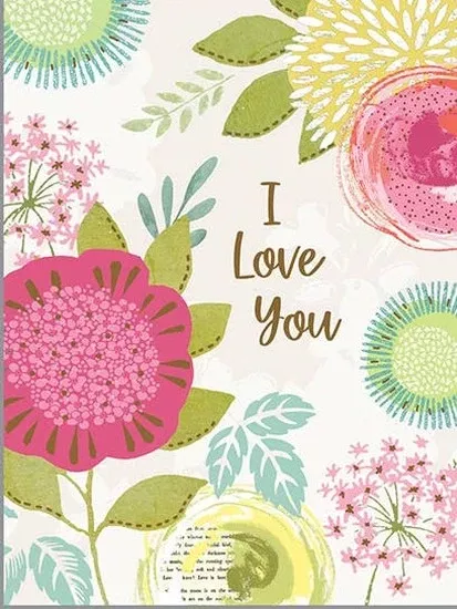 Love Greeting Card - Suzanne Flowers