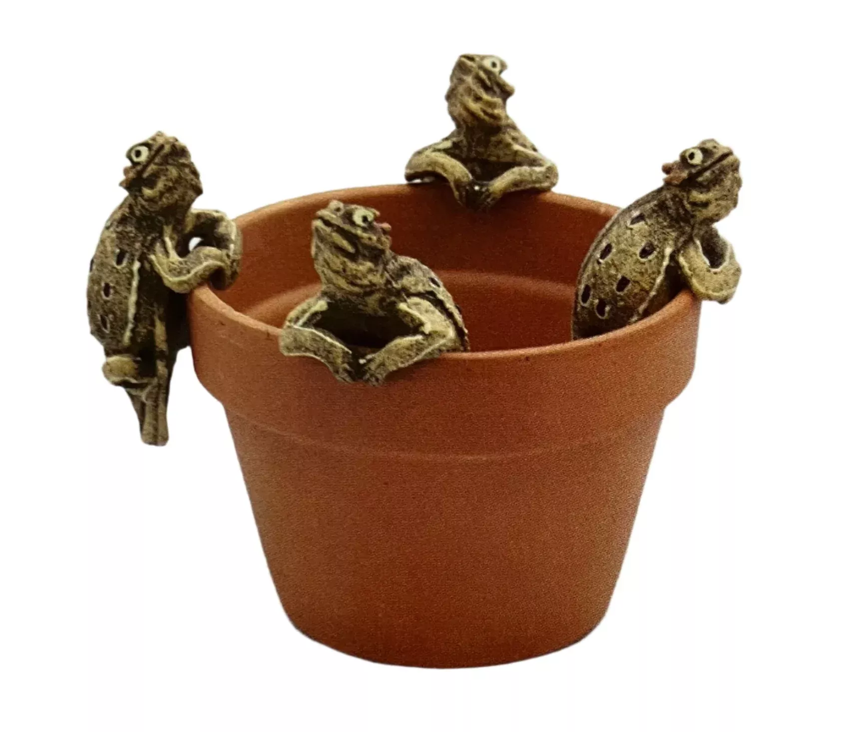 Medium Horned Toad Pot Hanger