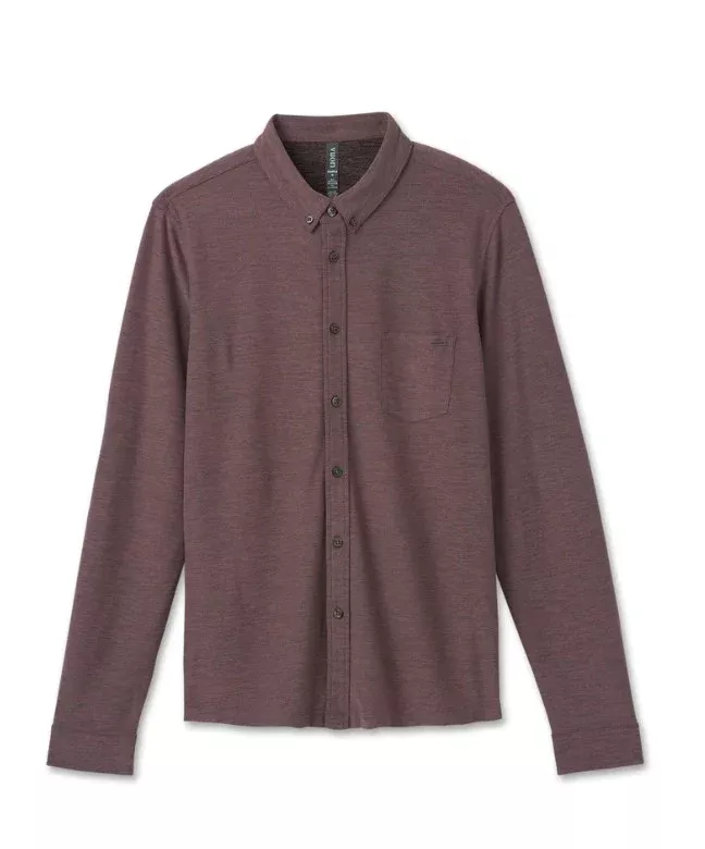 Men's Ace Button Down Long Sleeve Shirt