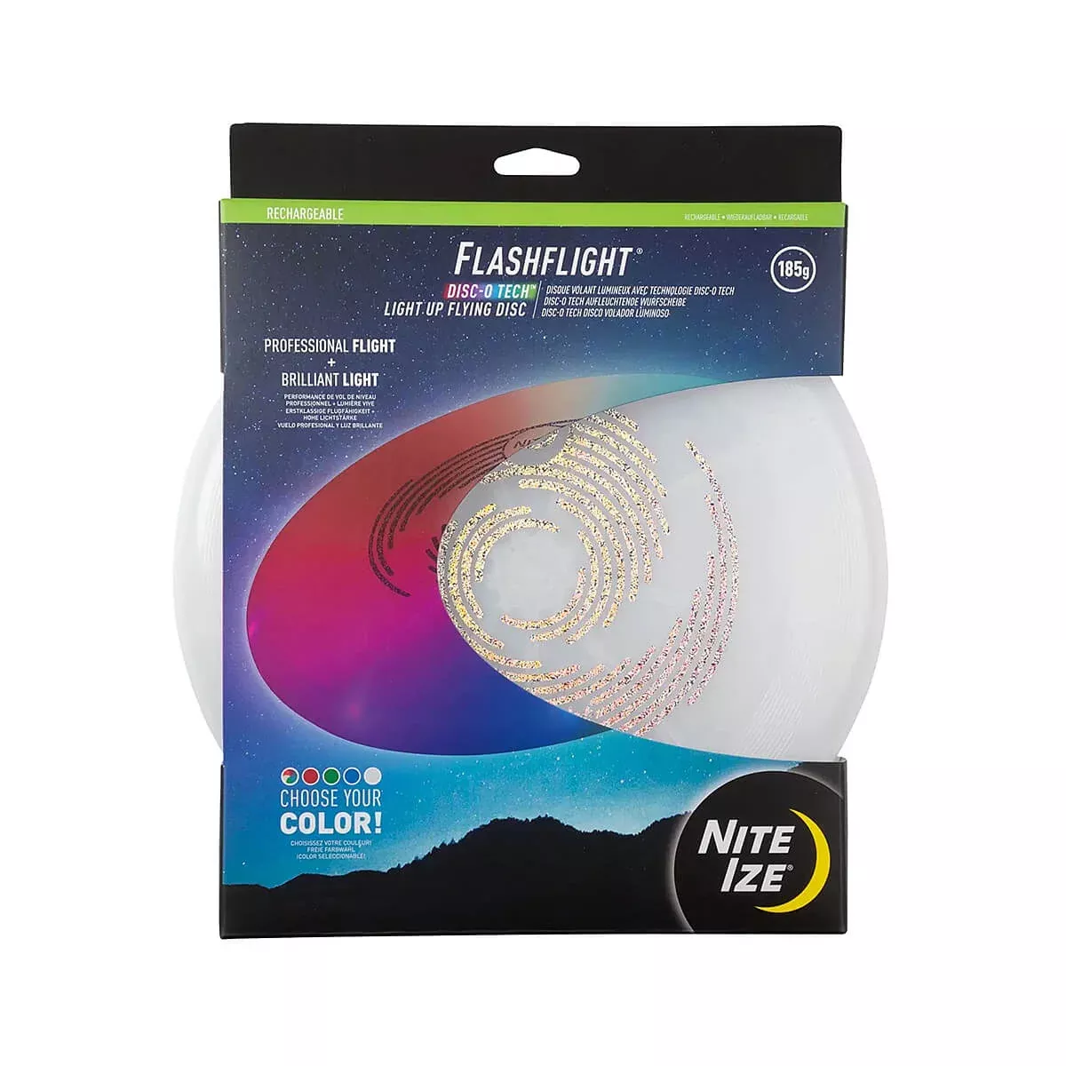 Nite Ize Flashflight Rechargeable Light Up Disc