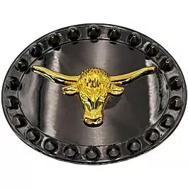 Oversize Bull Buckle