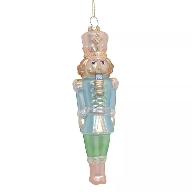 Pastel Glass Ornament, 6.7"