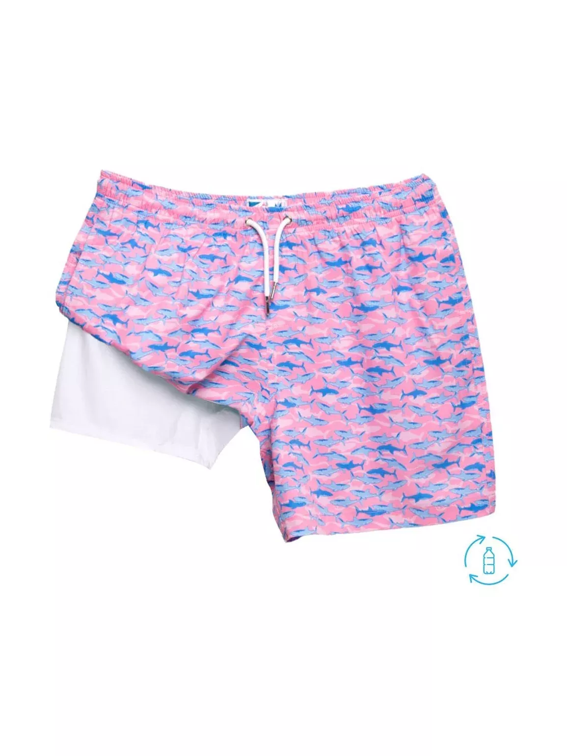 Pink Sharks - 6 inch with liner