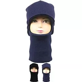 Plain Color Hooded Balaclava Face Mask
