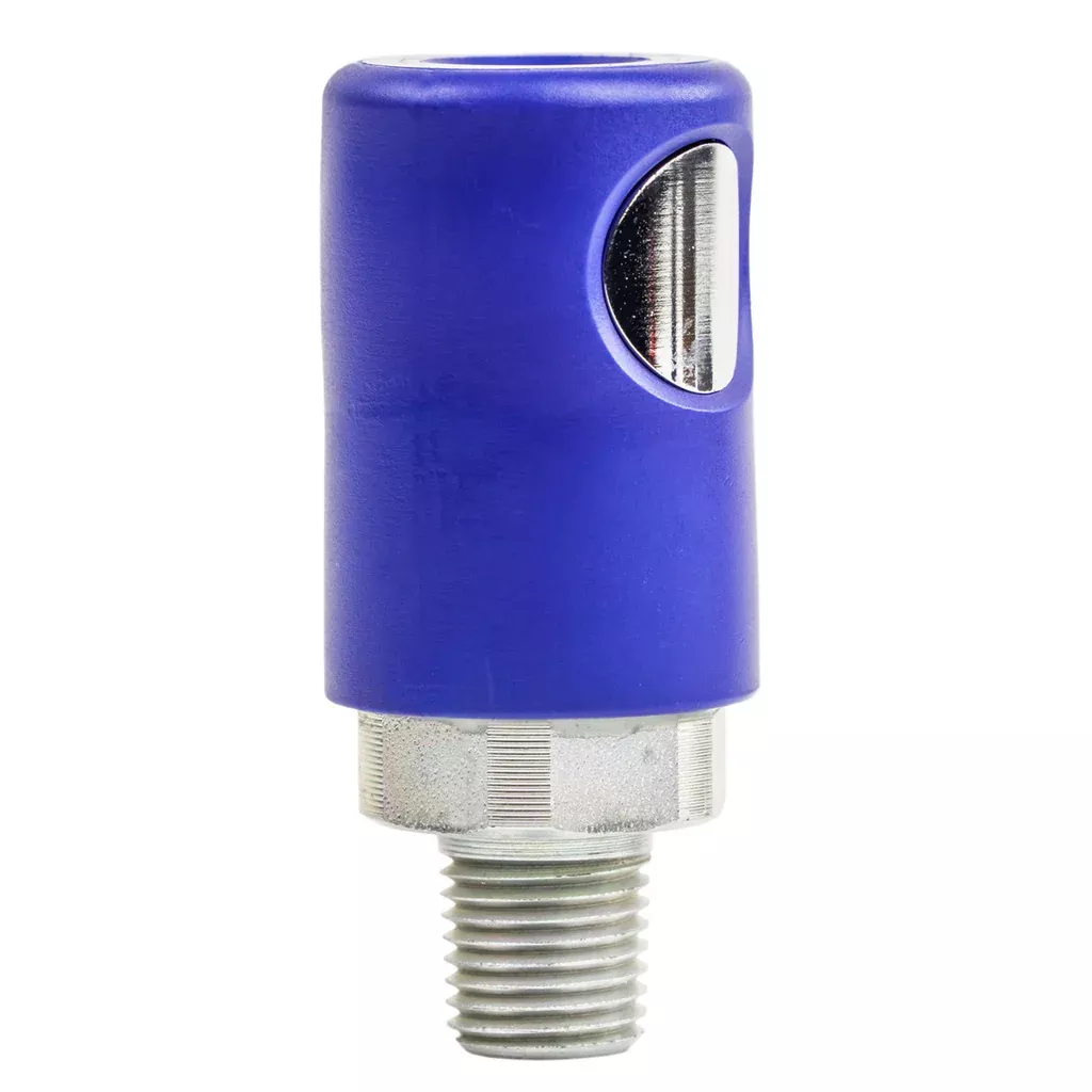 Prevost Silver Air Plug Coupler IRC061251 1/4" MNPT Prevost IRC