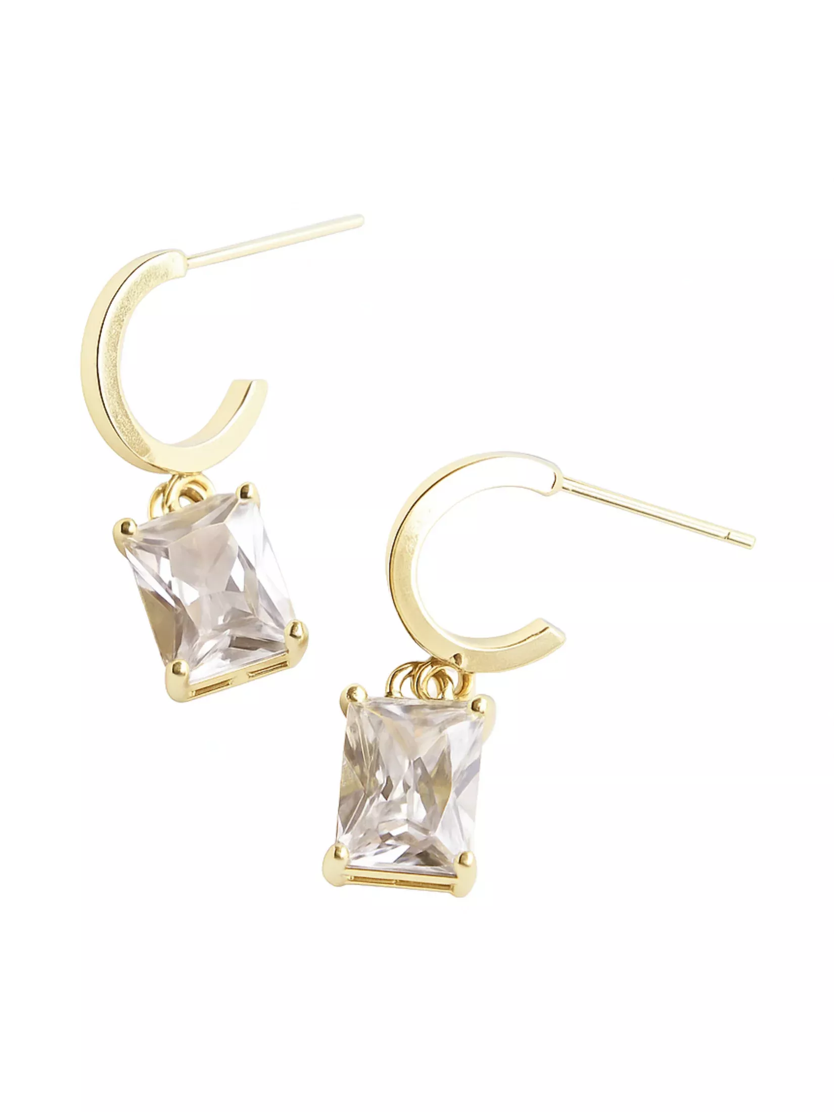 Prism Huggie Earrings