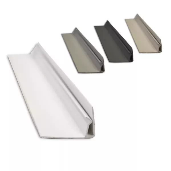 Proslat 4 ft. PVC L Trim (Available in different colors)