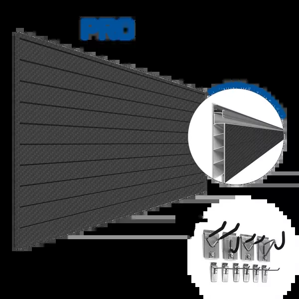 Proslat PROCORE+ Carbon Fiber Slatwall Mini Bundle