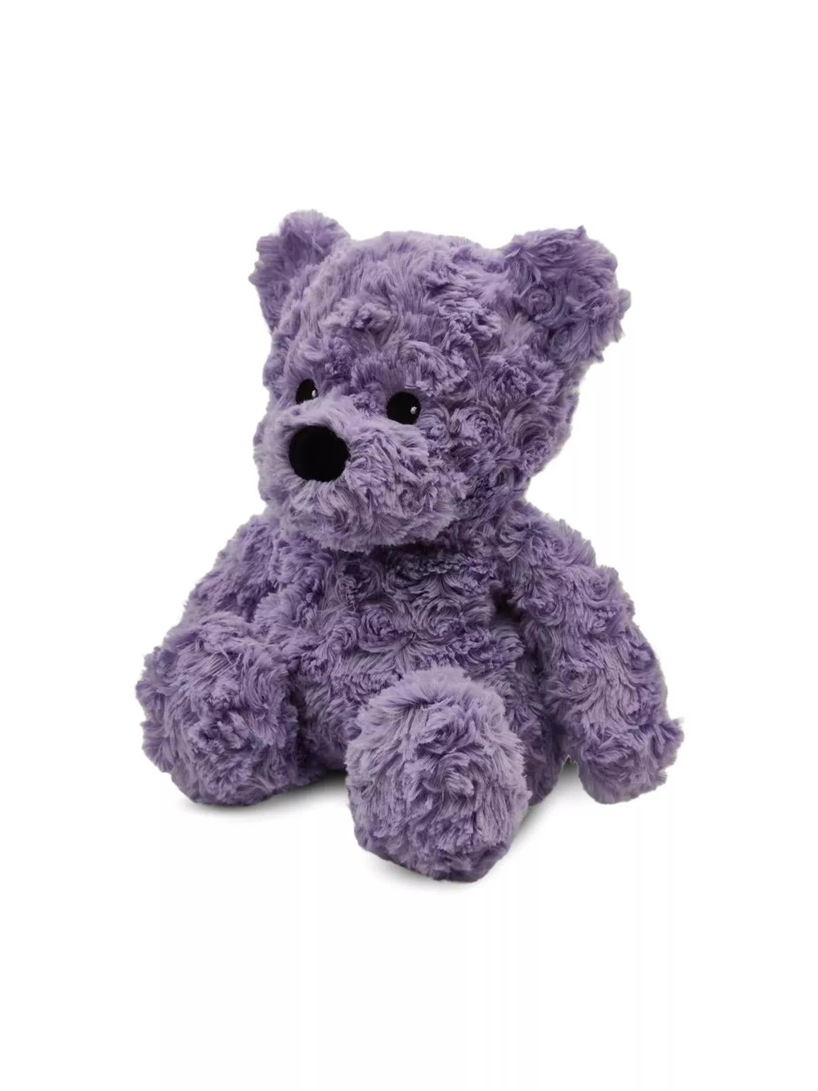 Purple Curly Bear Warmies