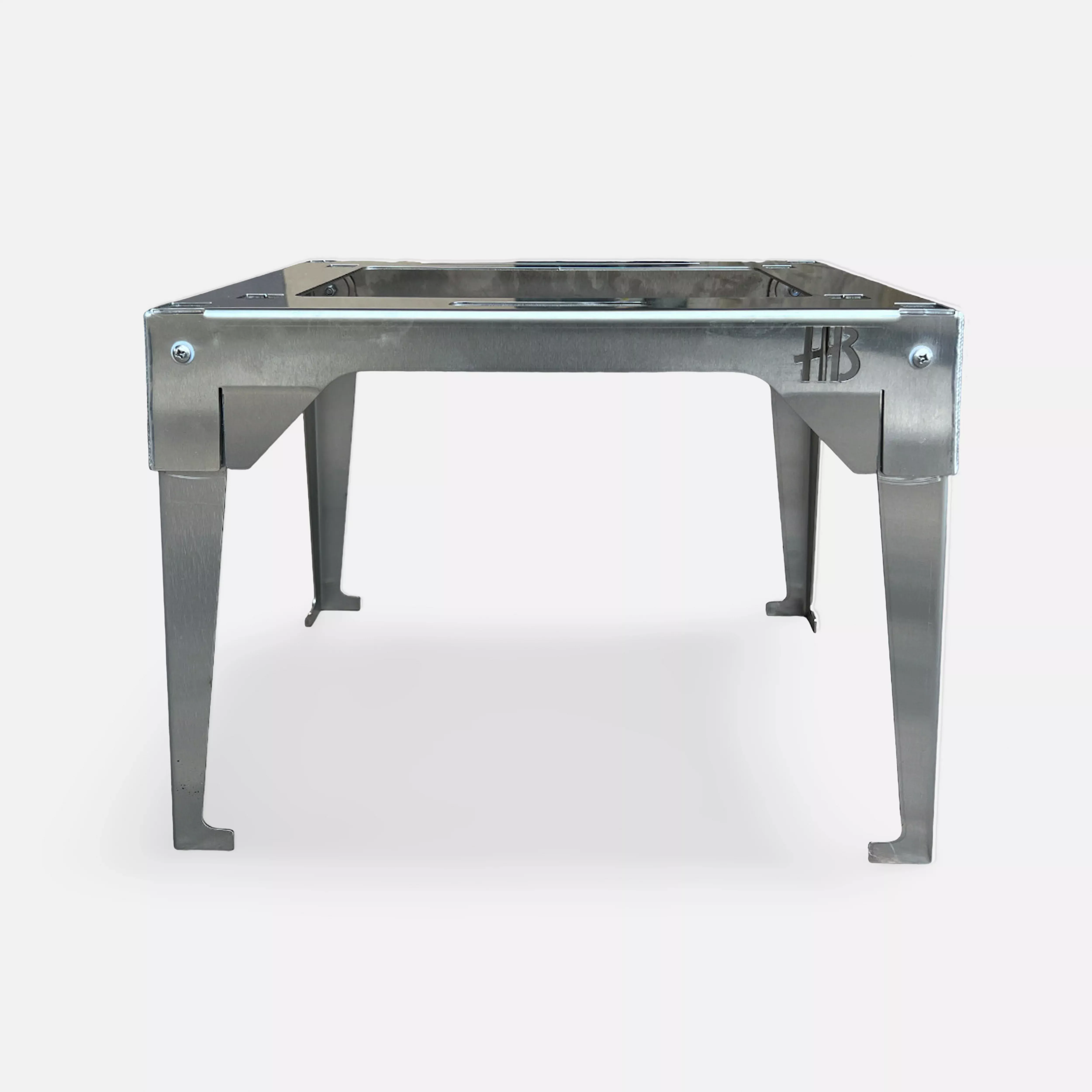 Ranger Portable Grill Stand - Stainless Steel Collapsible