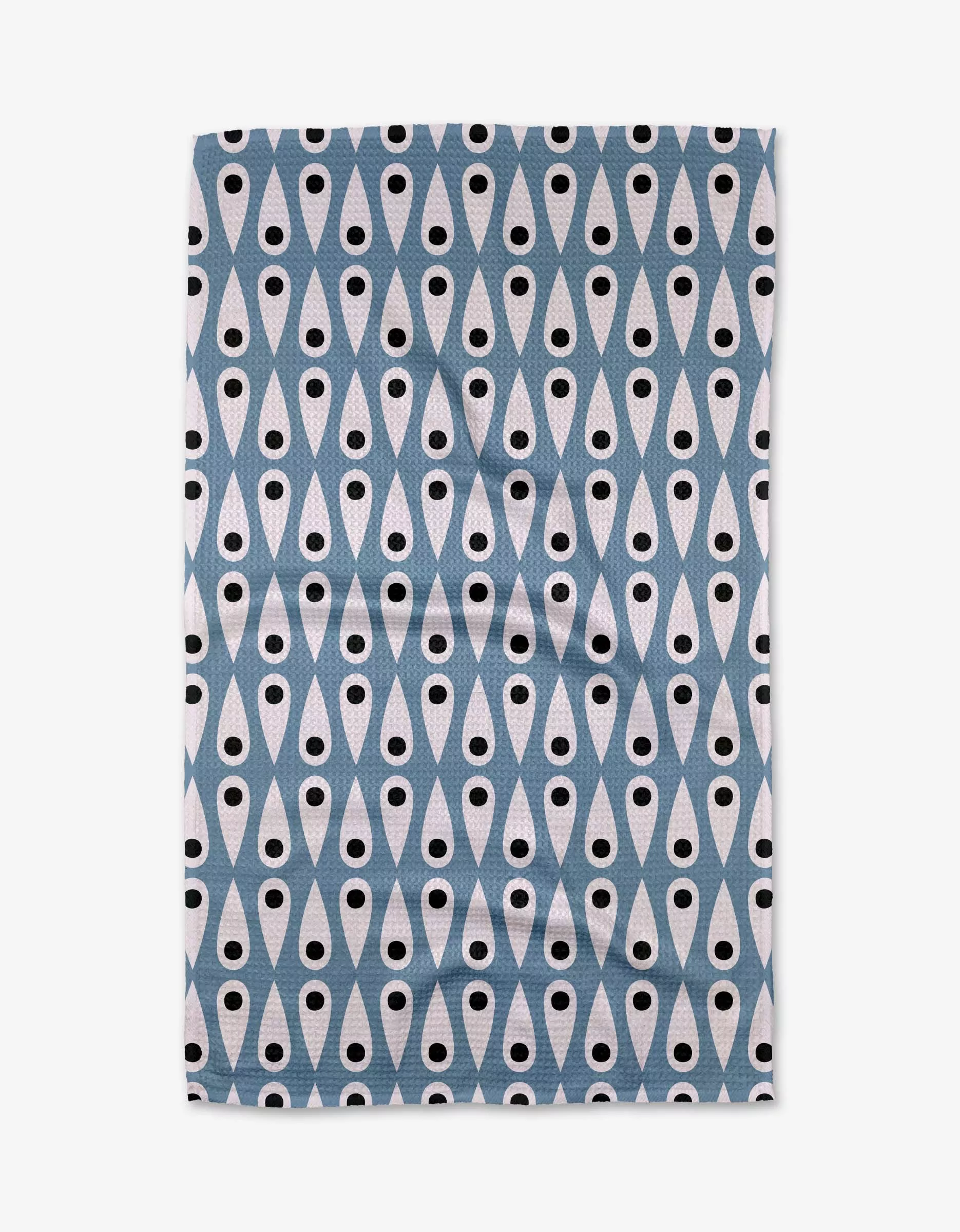 Retro Rain Tea Towel