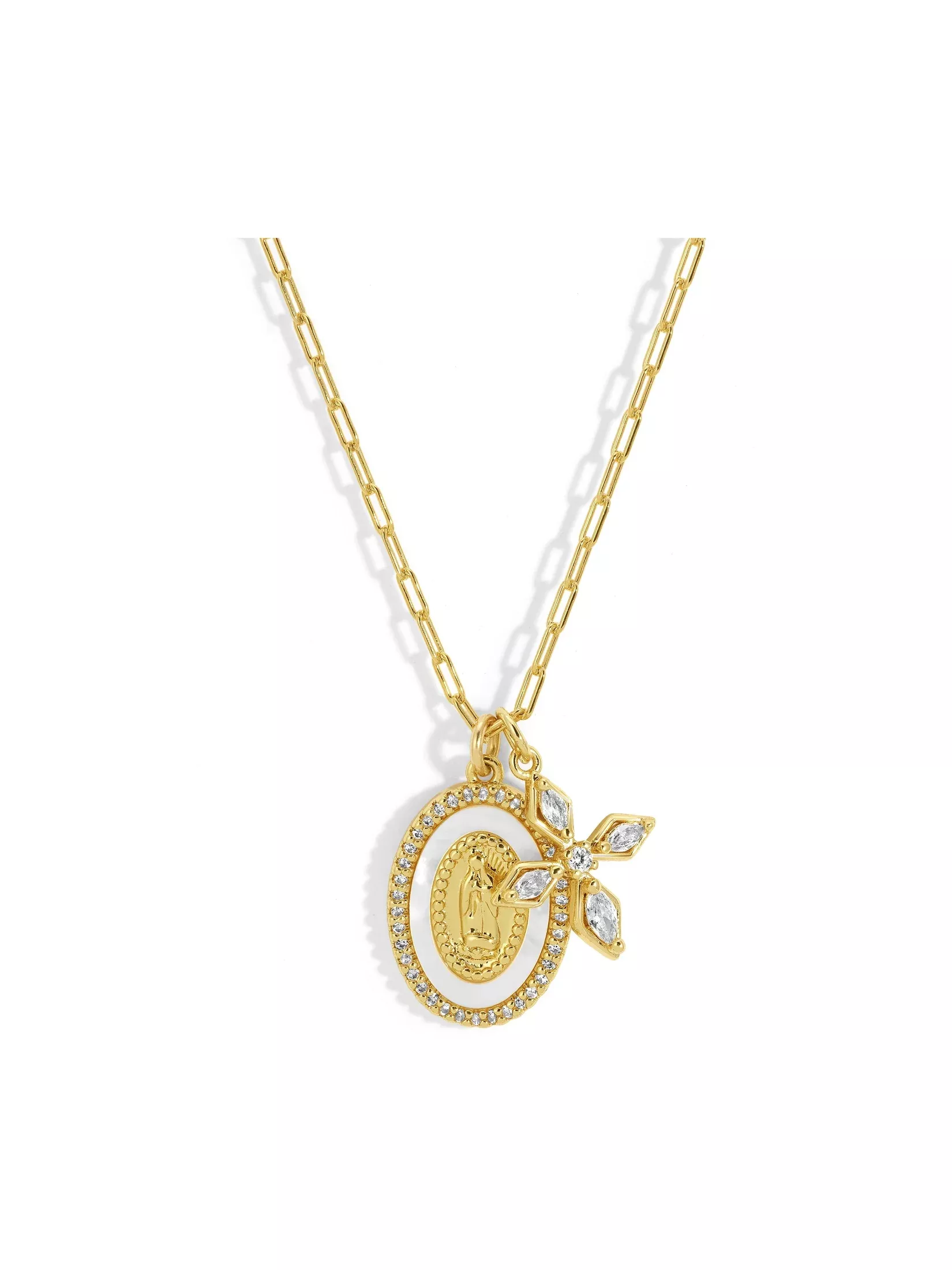 Rezar Multi-Charm Necklace