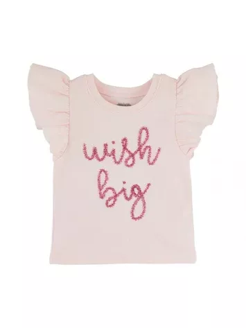 Ruffle Sparkle Toddler Tee