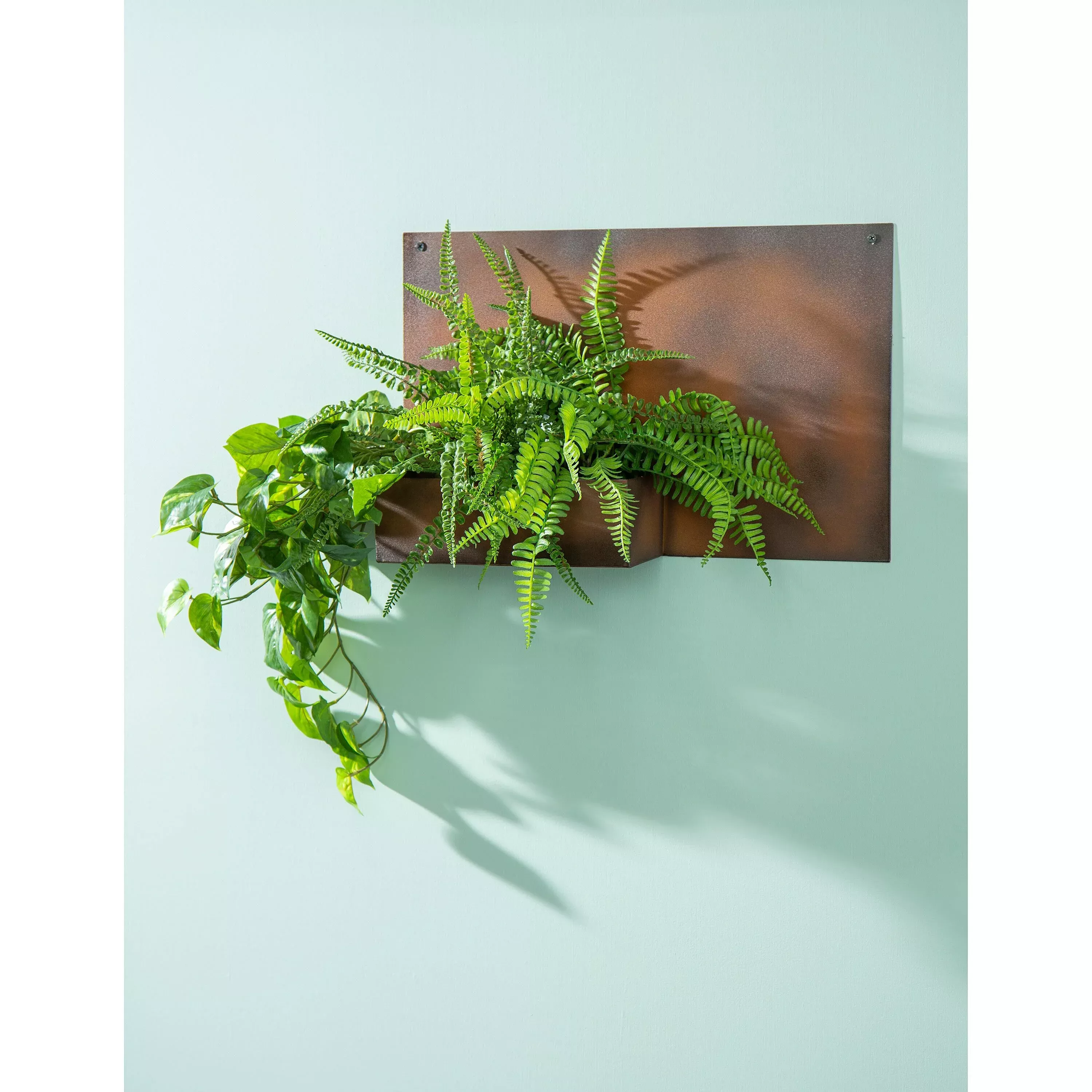 Rusted Wall Planter