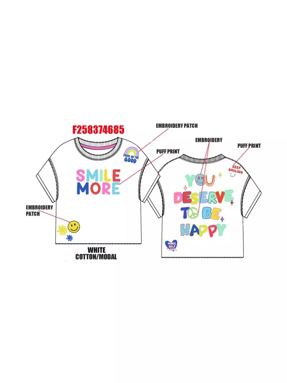 Smile More Tee