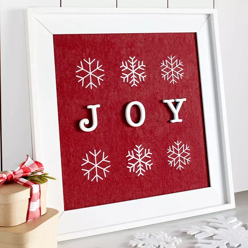 Snowflake Joy Wall Art