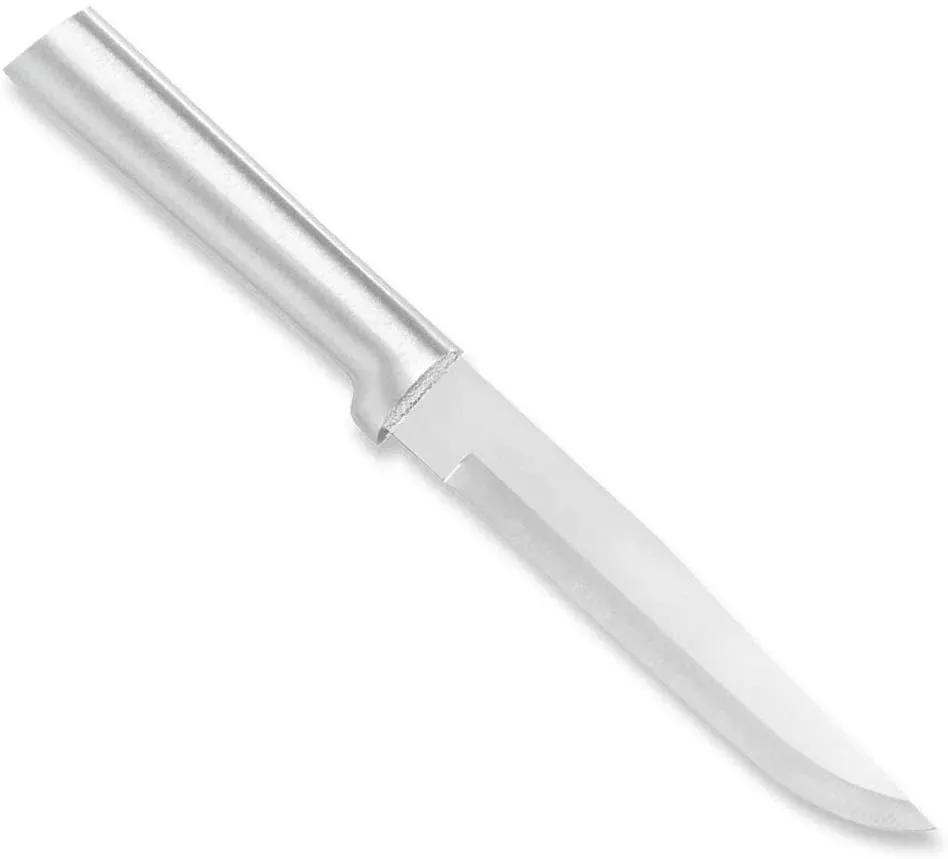 Stubby Butcher Knife by Rada - Silver or Black Handle