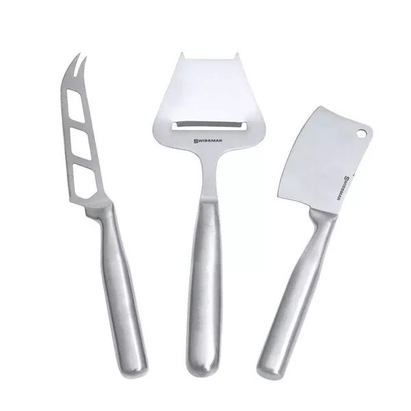 Swissmar 3-Piece Cheese Knife Set