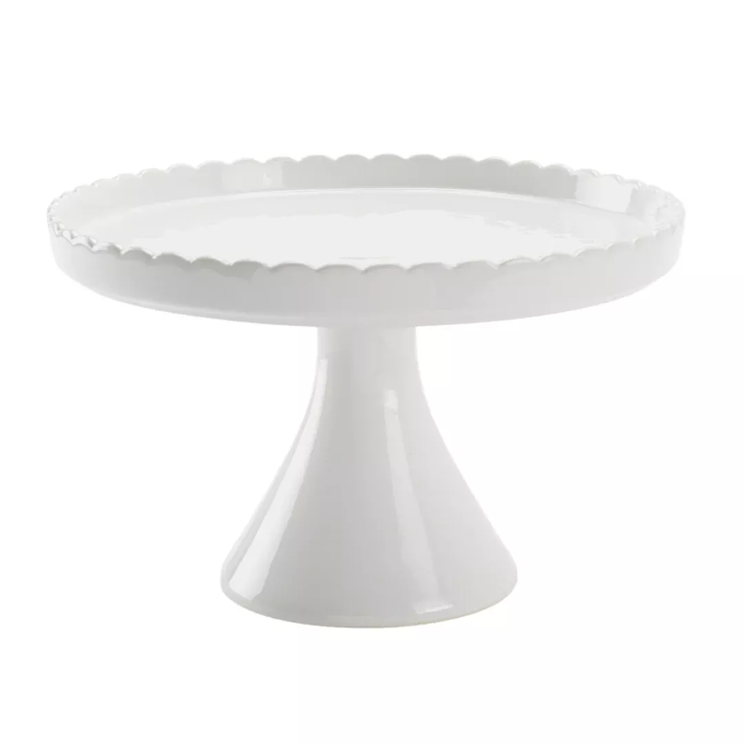 Tableau - Scallop Edge Pedestal, Large