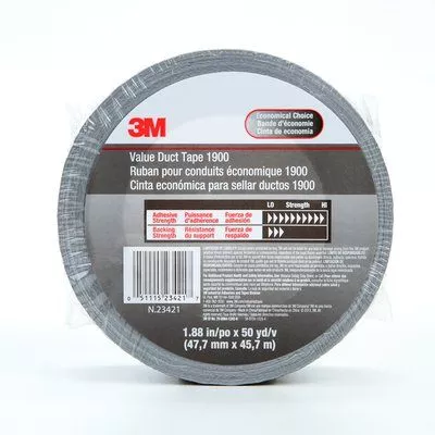 Tape - 3M Value DuctSilver, 1900