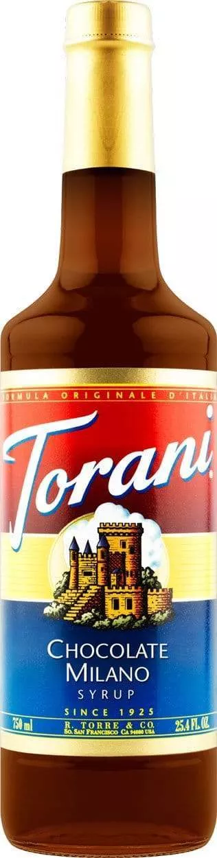 Torani Chocolate Milano Syrup - 750 ML