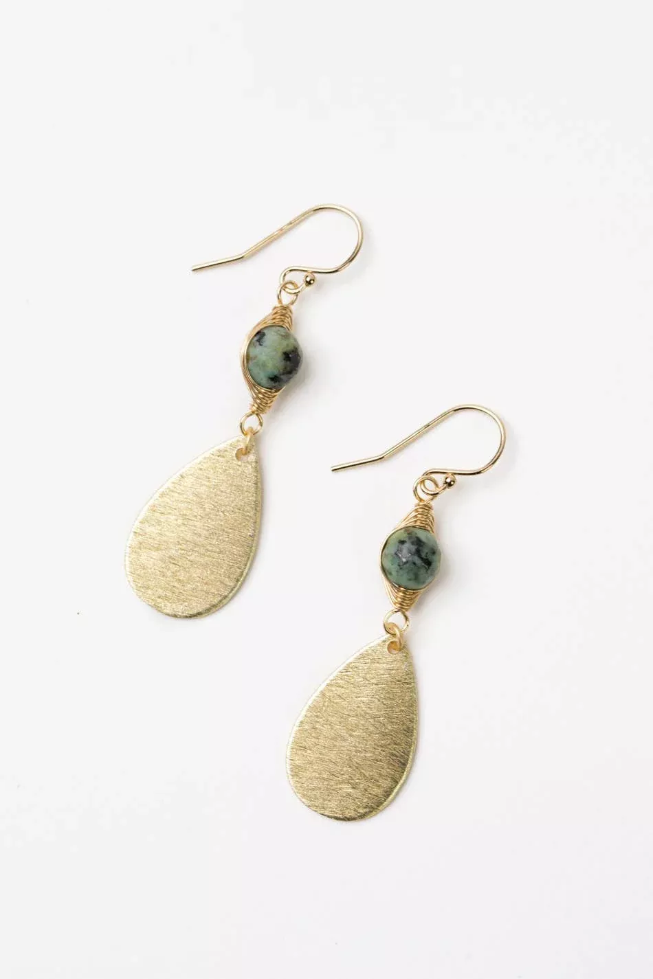 Tranquil Gardens Herringbone Earrings