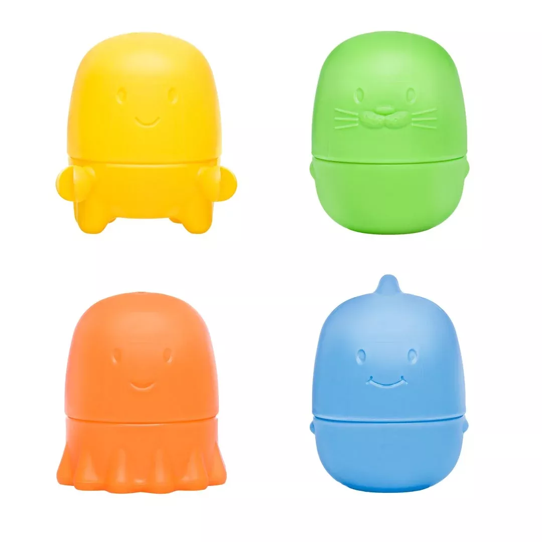 Translucent Interchangeable Bath Toys