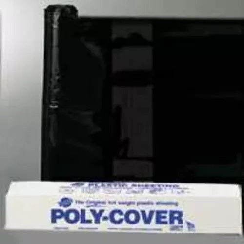 Warp's 4X4BB Polyethylene Sheeting, 4' x 200', Black
