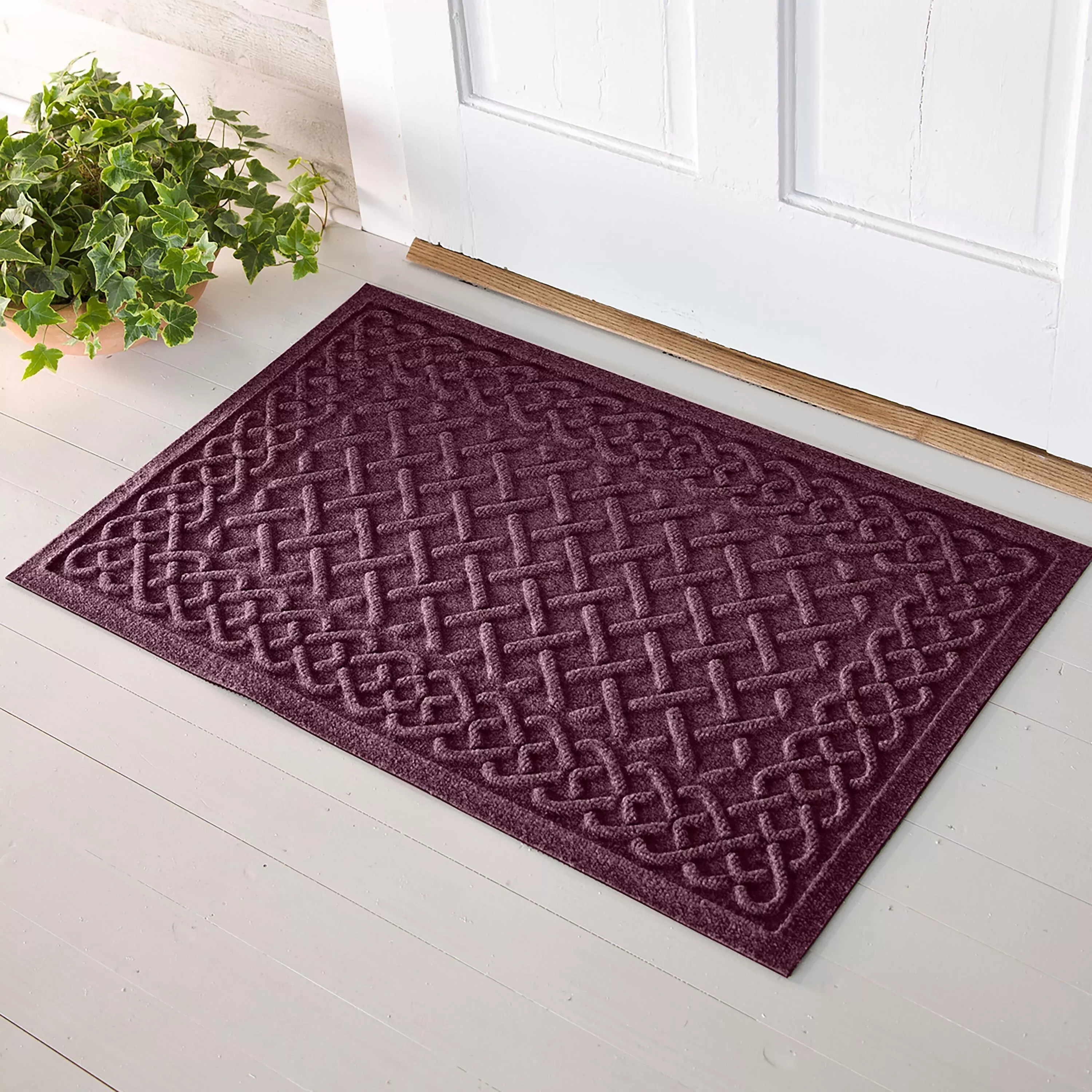 WaterHog Cable Weave Doormat, 2' x 3'