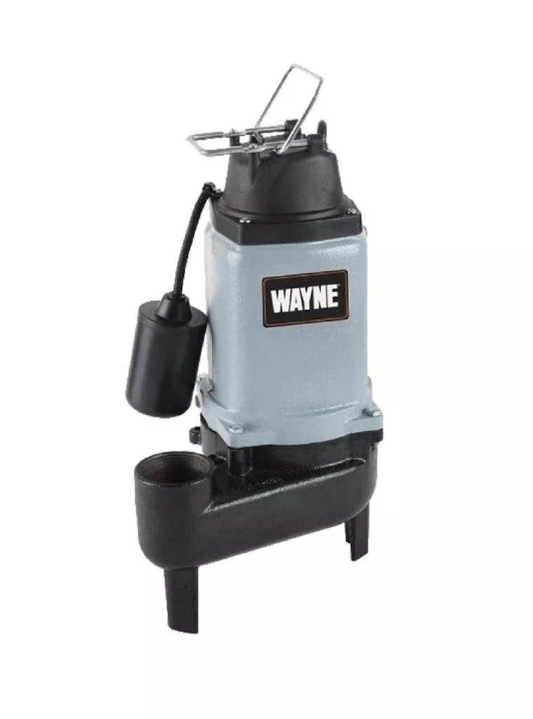 Wayen WCS50T Sewage Pump, 1/2 HP