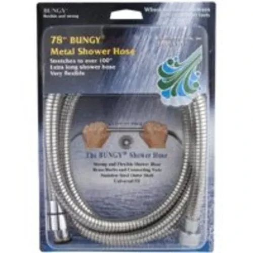 Whedon AF206C Metal Stretch Shower Hose, 78"