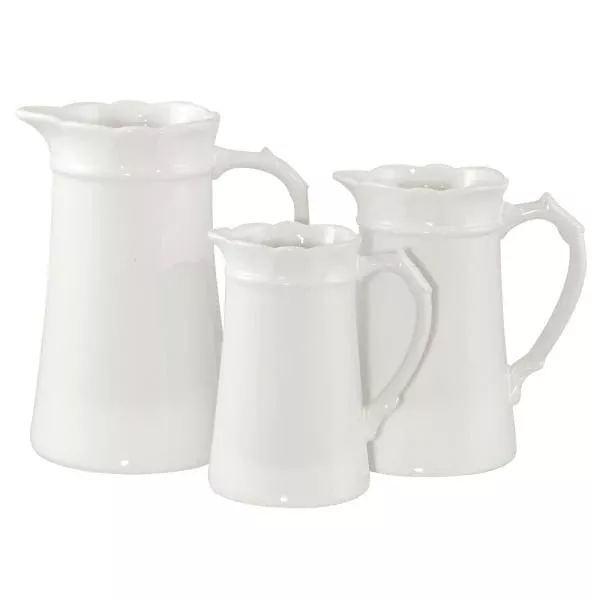 White Jugs - Medium