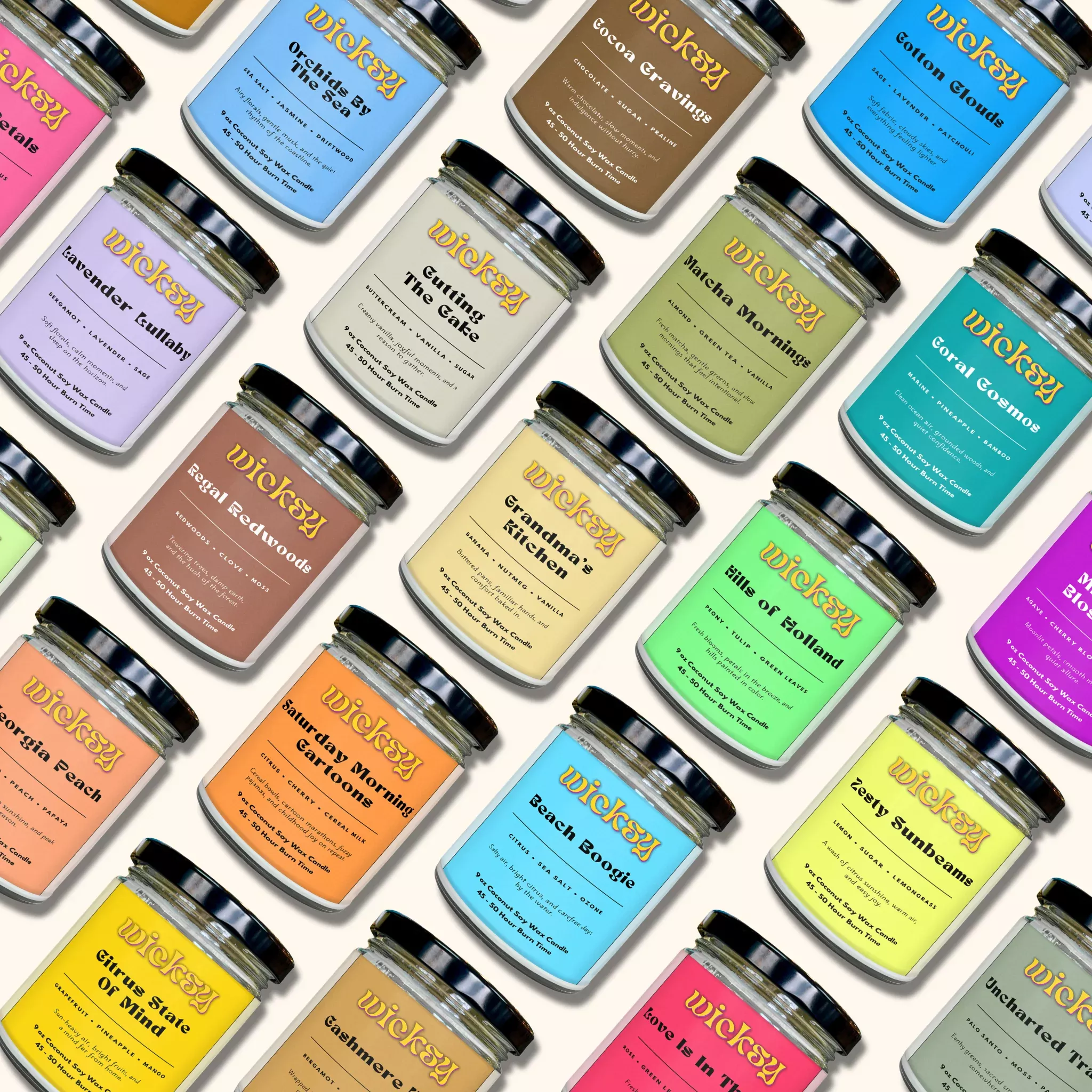 Wicksy Single Wick Candles