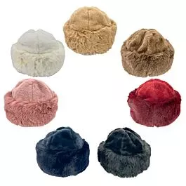 Women Winter Hat - Faux Fur Cossack Style Hat