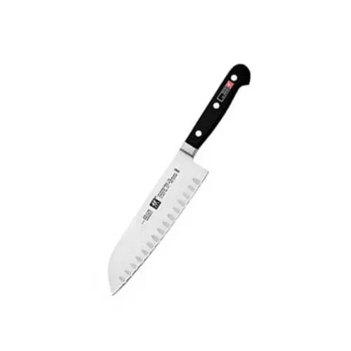 Zwilling J. A. Henckels Pro S 7in Santoku Granton Knife